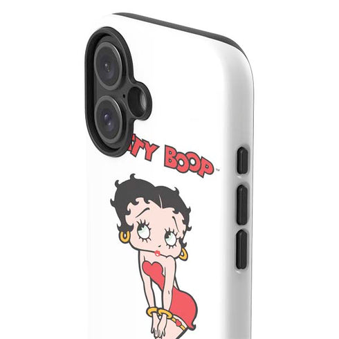 Betty Boop Pose iPhone 16 Plus Impact Case